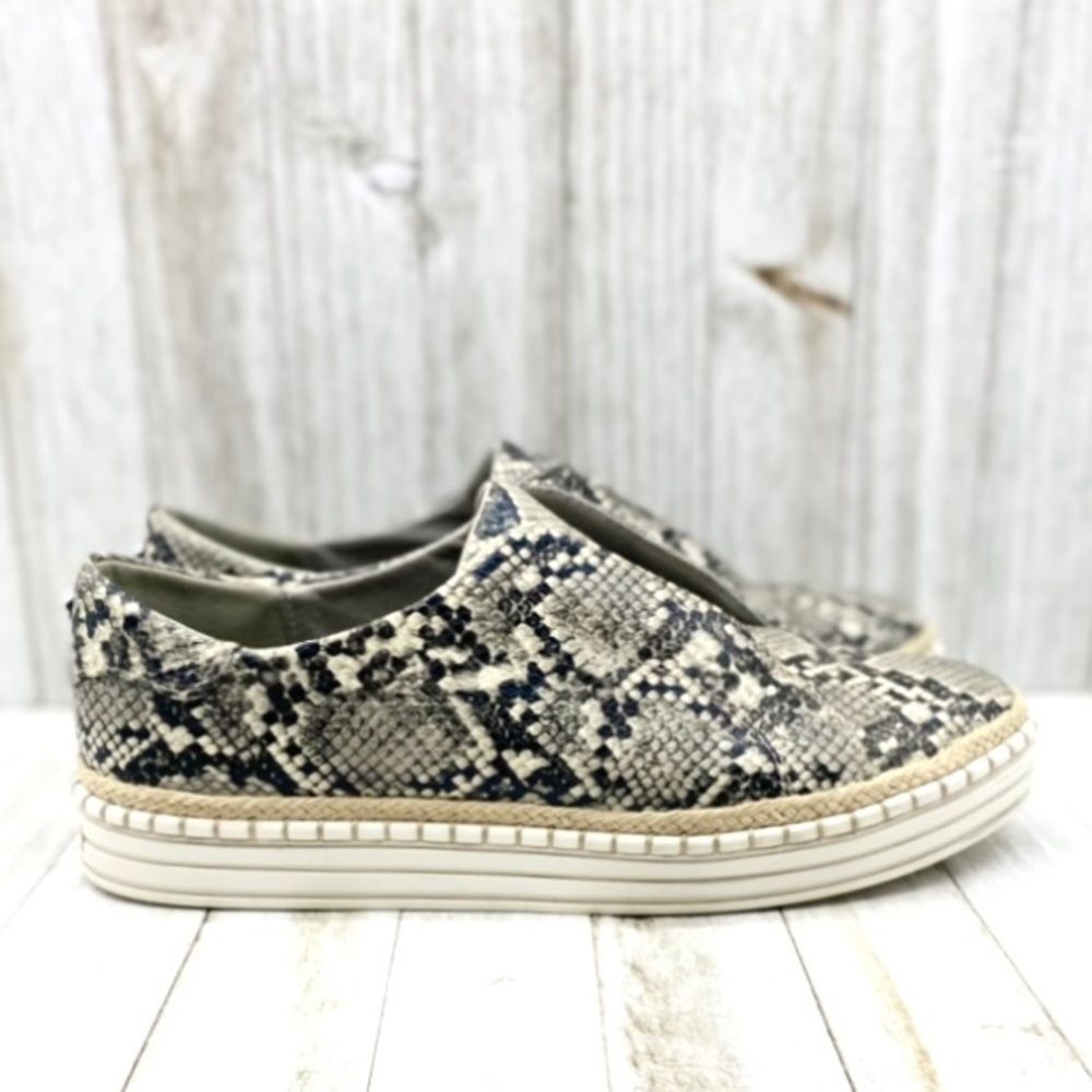 J/Slides Karla Python Print Slip-On Espadrille Sn… - image 2